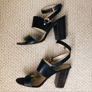 Coach Block Heel Sandals 9
